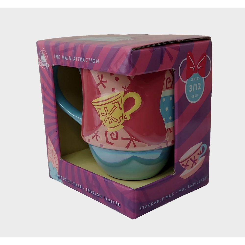 Disney Minnie Mouse‎ The Main Attraction Mad Tea Party Mug Ltd Ed Series 3/12